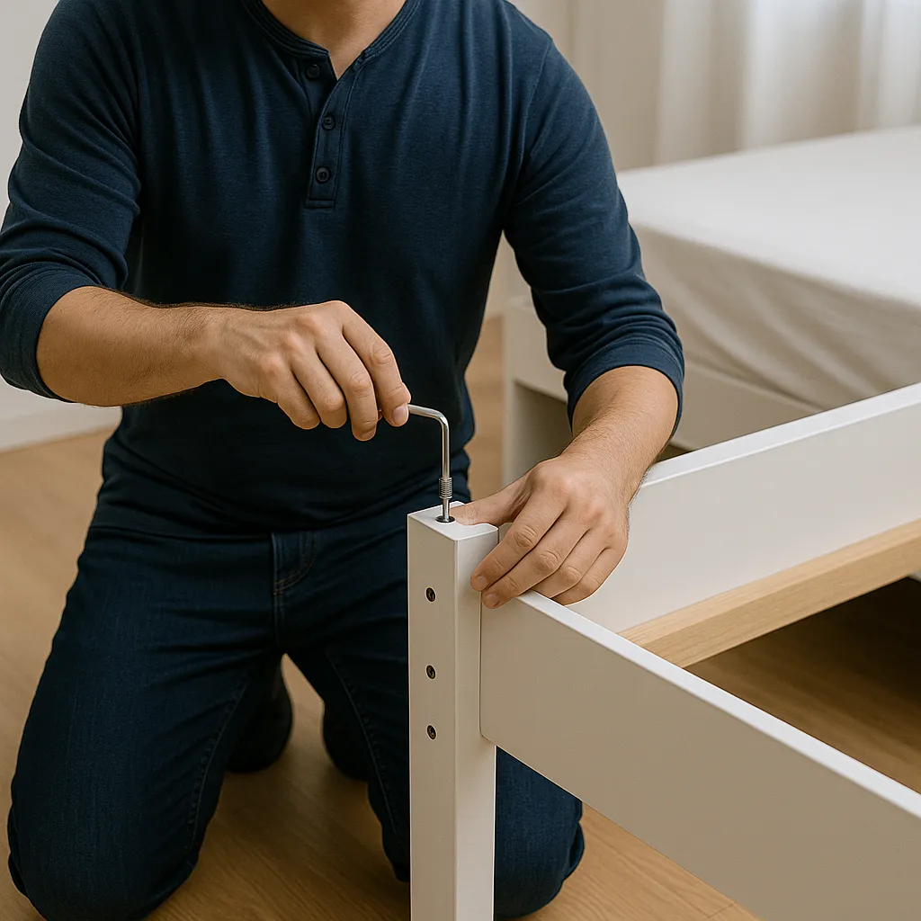 家具組み立て代行する業者の画像